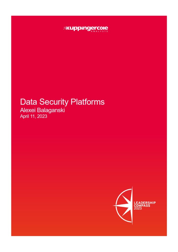 KuppingerCole: 2023 Leadership Compass Data Security Platforms