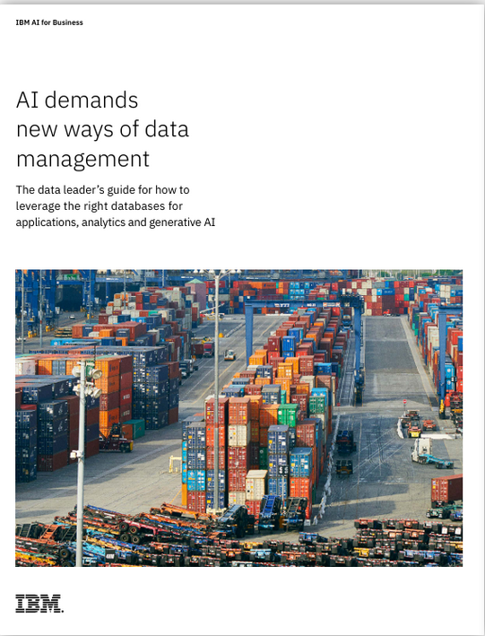 AI demands new ways of data management